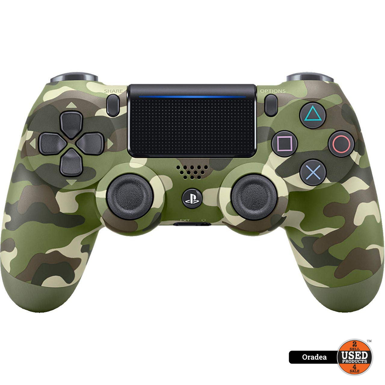 Controller SONY PlayStation 4, Wireless, Green Camouflage