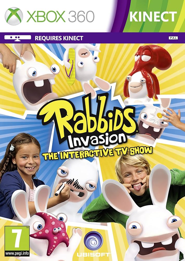 Rabbids Invasion The Interactive TV Show - Joc Xbox 360 (coperta italiana)