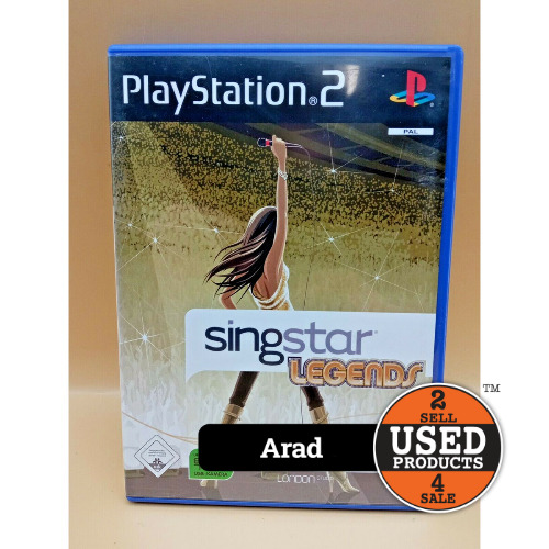 SingStar Legends - Joc PS2