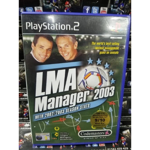 LMA Manager 2003 - Joc PS2