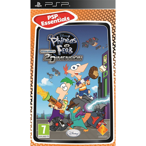 Phineas Ferb Across The Second Dimension - Joc PSP