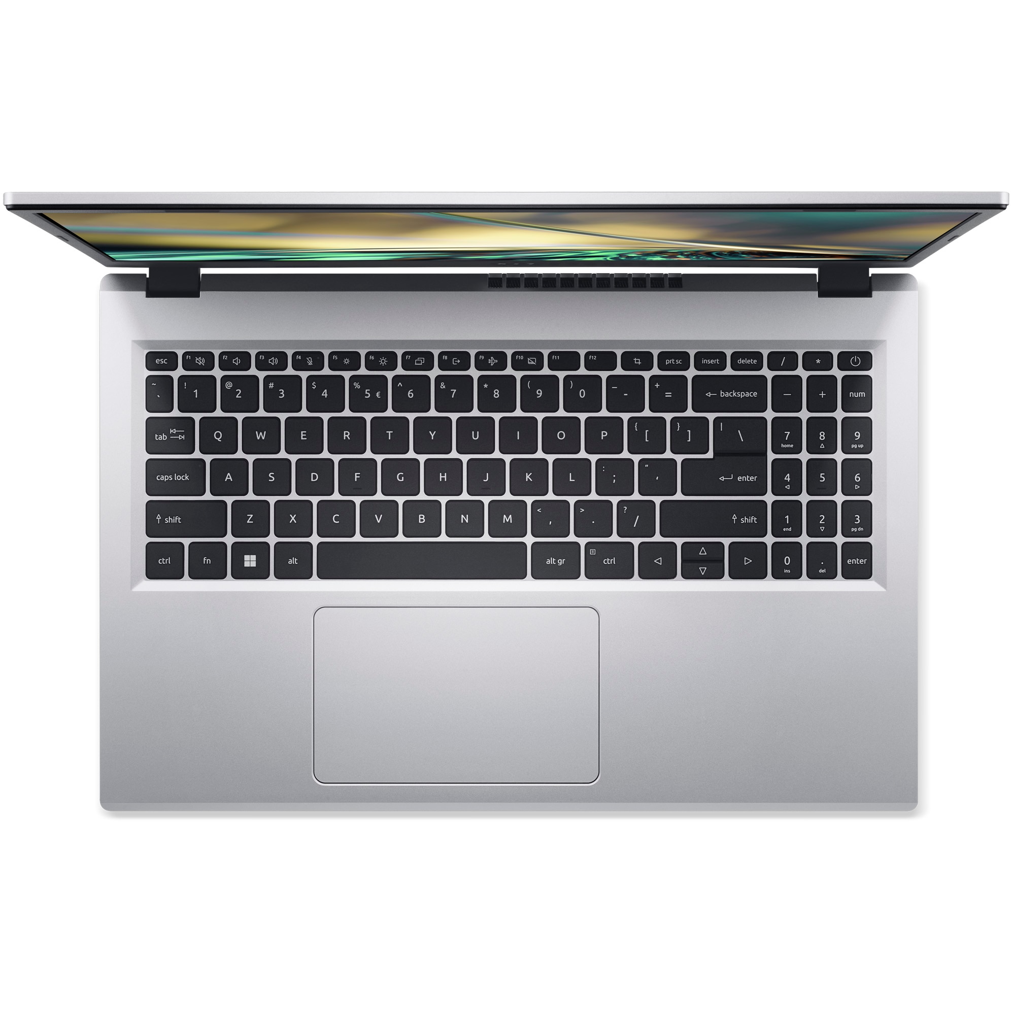 Laptop Acer Aspire 3 15, N23C3, Display 15.6 Inch IPS Full HD, AMD Ryzen 5 7520U, 8 Gb LPDDR5 RAM, 512 Gb SSD, AMD Radeon Graphics