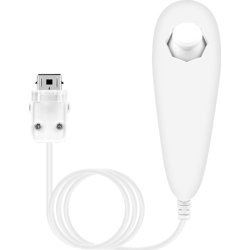 Nunchuck Nintendo Wii, White - imagine 2