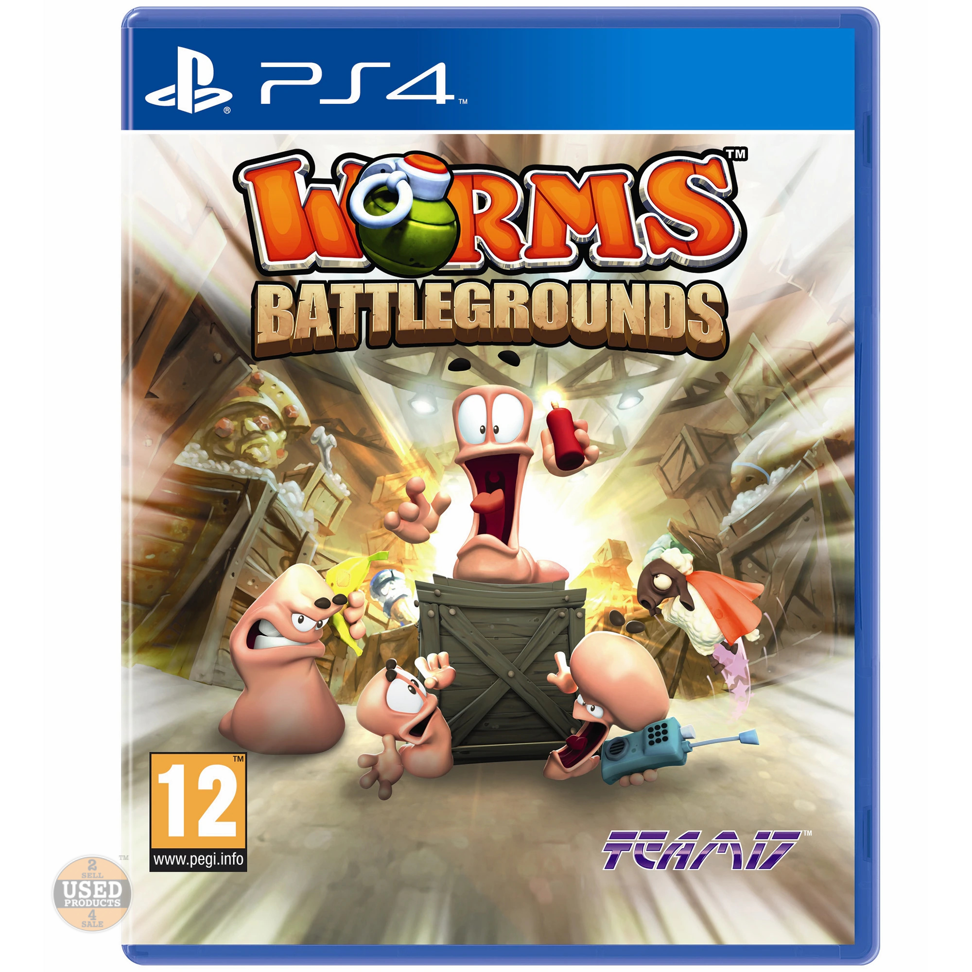 Worms Battlegrounds - Joc PS4