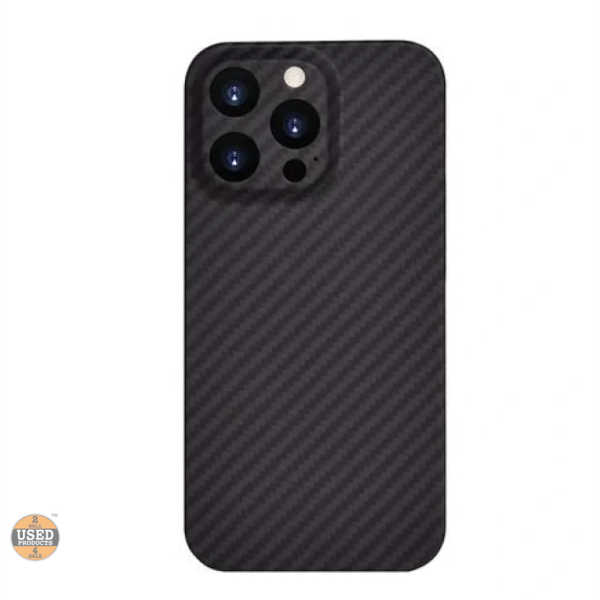 Husa Cover Hard Carbon Fiber, pentru iPhone 12 Pro Max
