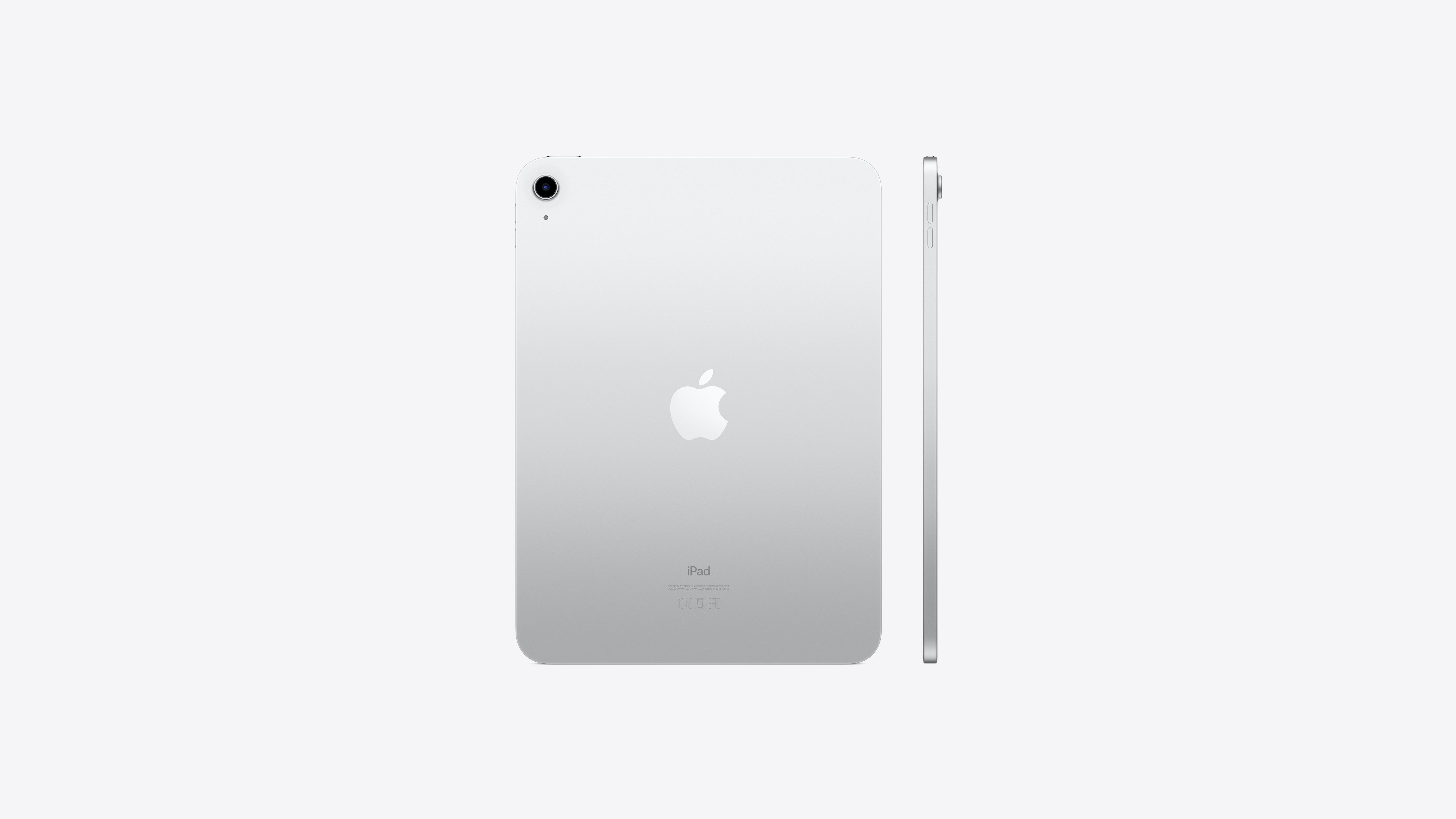 Apple iPad 10th Gen A2696, Display 10.9 inch, IPS, 64GB, 4 Gb RAM, Wi-Fi, Silver - imagine 2