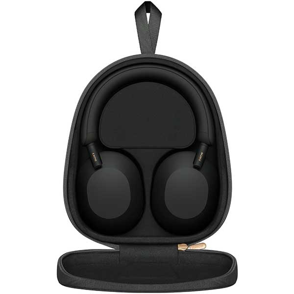 Casti Audio Over Ear SONY WH-1000XM5, Wireless, Bluetooth, Noise cancelling, Microfon, Alexa si Google Assistant, Negru