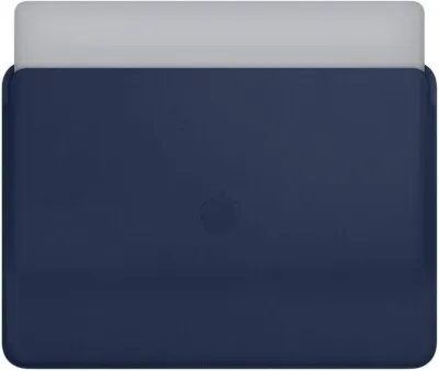 Husa Apple Macbook, Leather Sleeve, 12 inch, MQG02ZM, Midnight Blue