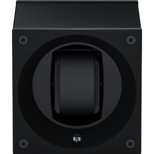 Cutie Intors Ceasuri Automatice Masterbox Black Aluminium Single Watch Winder - Swiss Kubik Geneve - imagine 2