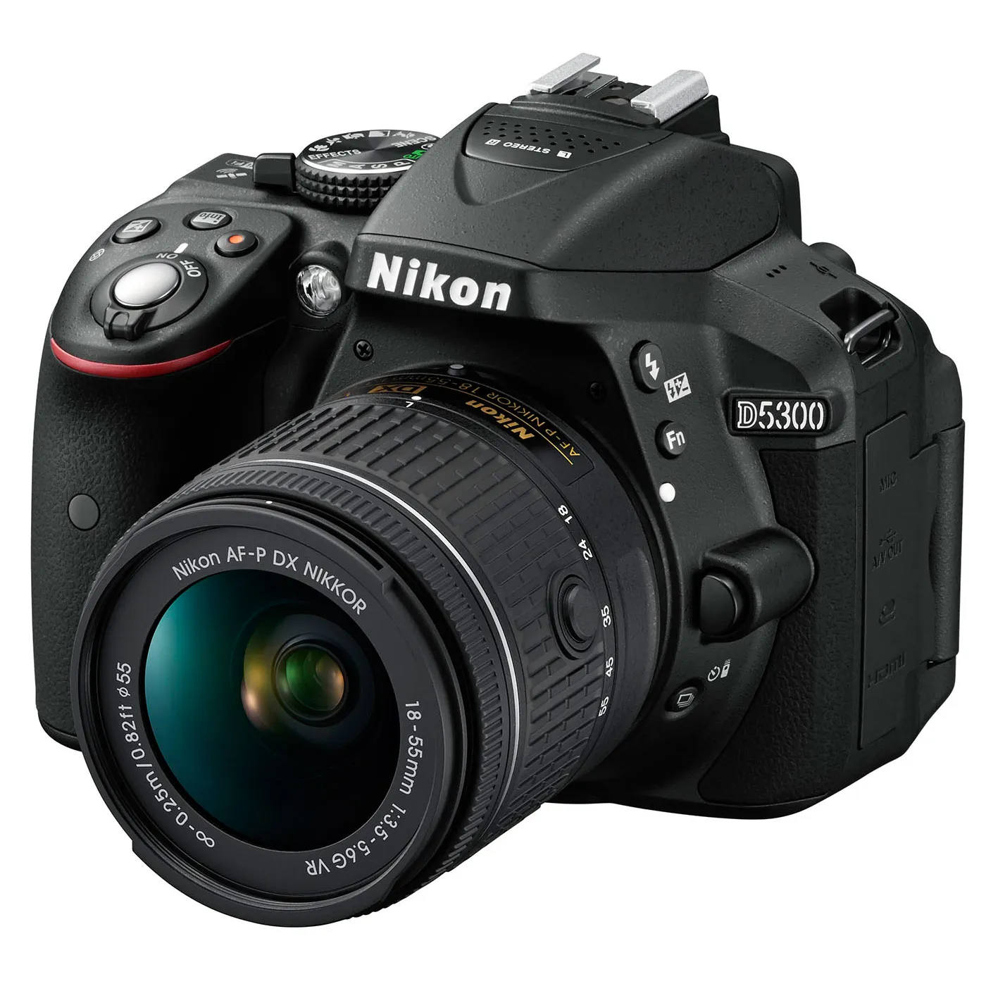 Aparat foto Nikon D5300 + Obiectiv AF-P 18-55mm 1:3.5-5.6G DX VR - imagine 2