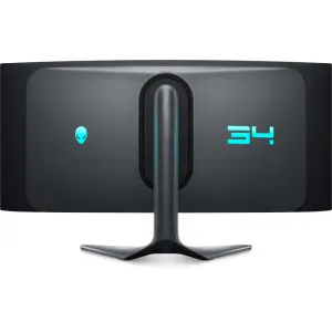 Monitor Gaming Curbat QD-OLED DELL Alienware AW3423DWF 34 inch, 4K UHD (3440x1440), 165Hz, 0.1ms GTG, AMD FreeSync Premium Pro, VESA AdaptiveSync, DisplayHDR TrueBlack 400, Hub USB, HDMI, 2x DisplayPort, Pivot, Vesa, Negru - imagine 4
