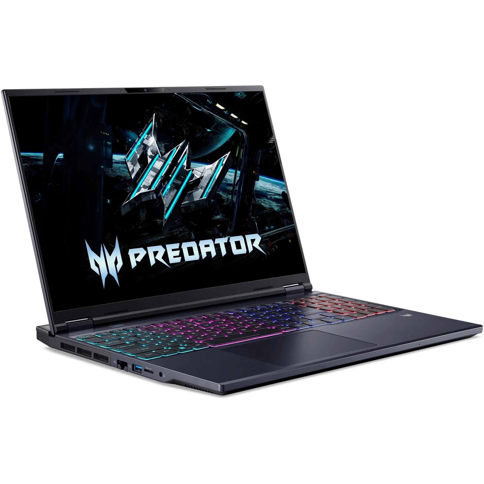 Laptop Gaming Acer Predator Helios Neo 16 PHN16-71, Display 16 inch FHD, 165Hz, Intel Core i7-13700HX, 16-Core, 16Gb RAM DDR5, 4800MHz, SSD 512GB NVMe, NVIDIA GeForce RTX 4060 8Gb, USB, USB-C, HDMI, Ethernet, Jack 3.5mm - imagine 3
