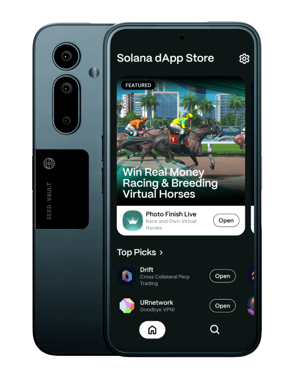 Telefon Mobil Solana Mobile Seeker 128 Gb, Dual SIM, 8 Gb RAM, Black - imagine 2
