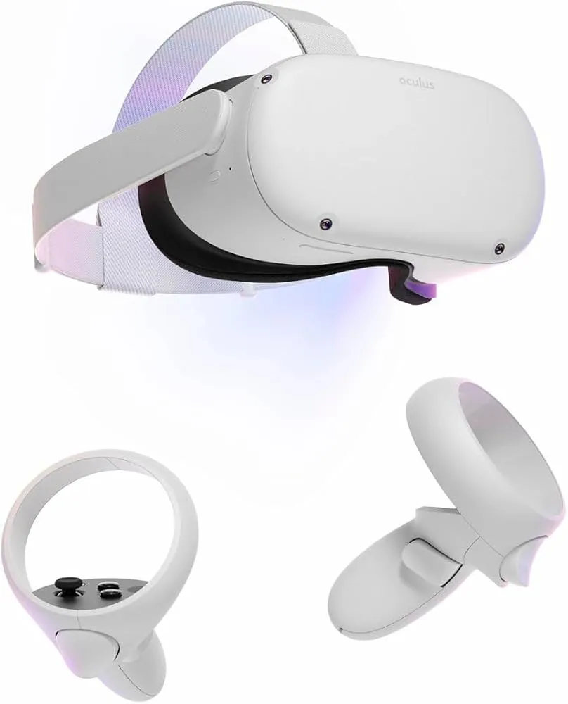 Casca VR All-in-One Meta Quest 2, 64 Gb, Rezolutie 1832 x 1920, 72Hz, USB-C, White - imagine 2