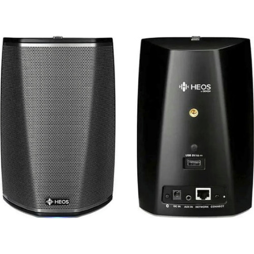 Boxa Wireless DENON HEOS 1 HS1, Wi-Fi, USB, Streaming Online, Negru(FARA ADAPTOR BLUETOOTH) - imagine 3