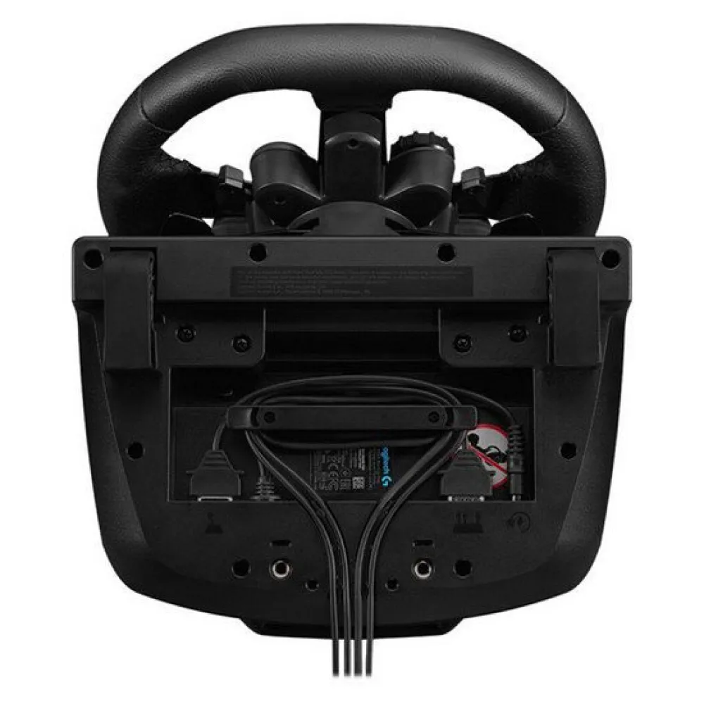 Set volan si pedale gaming Logitech TrueForce G923 + Schimbator Joystick Logitech Driving Force pentru PC, PS4, PS5 - imagine 3