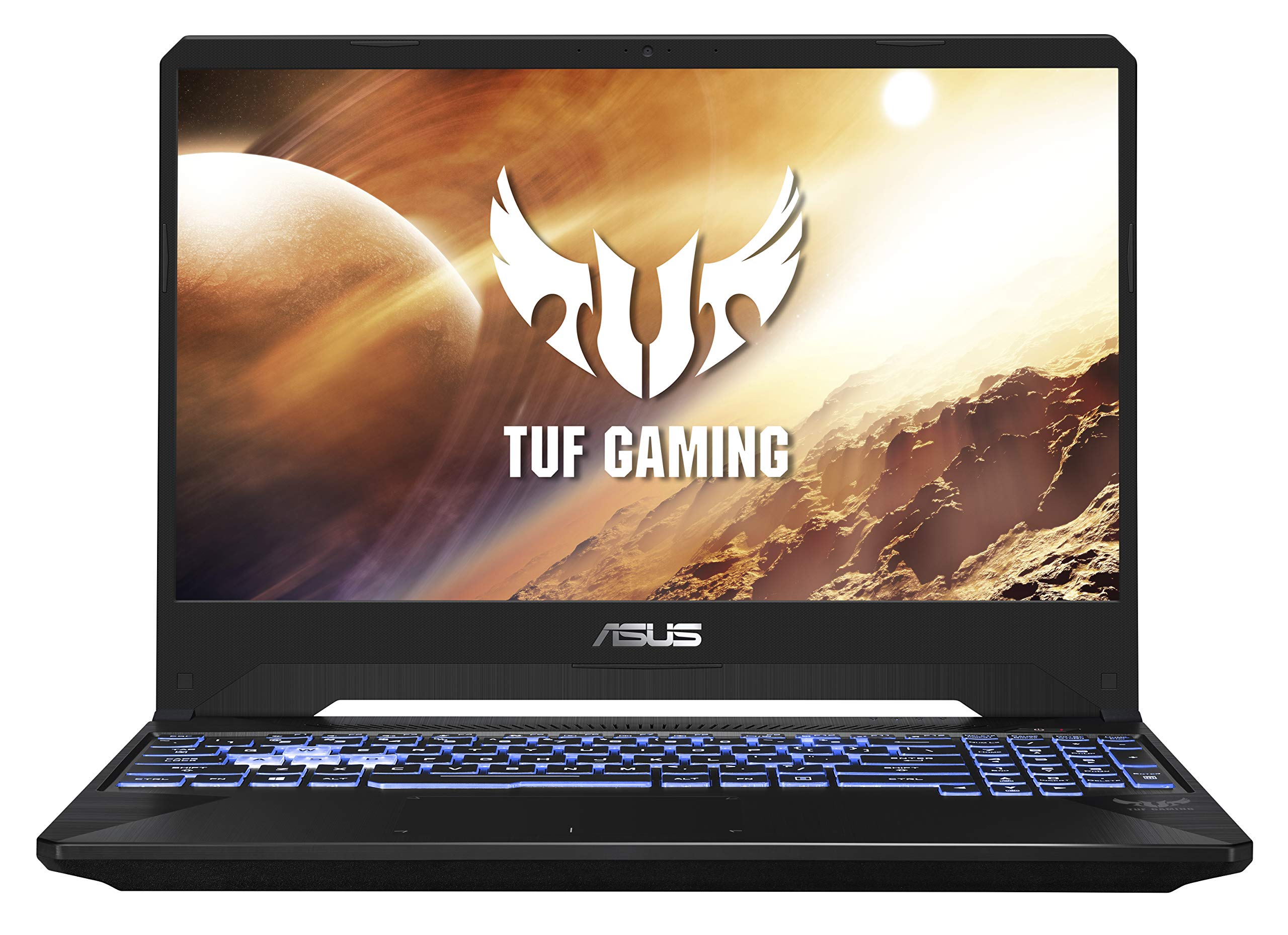 Laptop Gaming Asus TUF Gaming FX505D, AMD Ryzen 7 3750h, 16 GB DDR4, 256 GB SSD, GTX 1650 4 GB, Negru