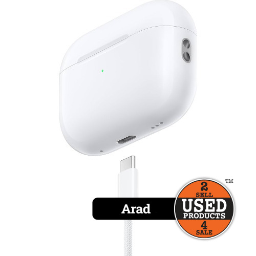 Apple AirPods PRO 2 (2023), USB-C,MagSafe charging Case, A3047, A3048, A2968 - imagine 3