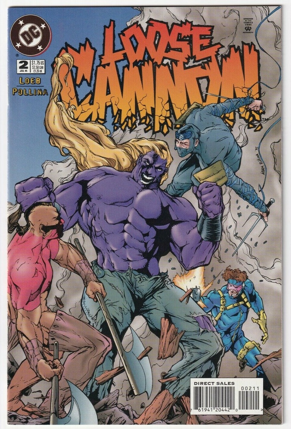 Benzi desenate DC Comics: Loose Cannon, #2 - Jul '95