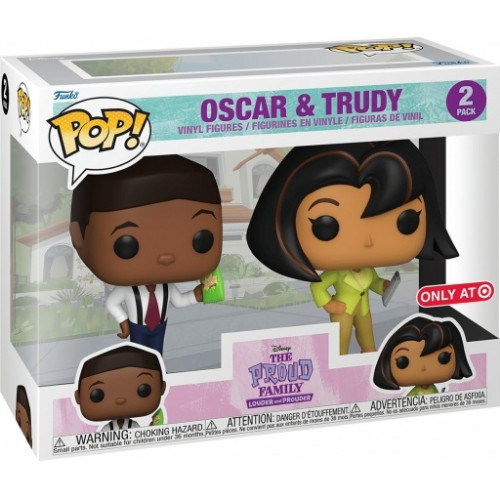 Figurina de vinil Funko POP! Disney The Proud Family Louder and Prouder - Oscar and Trudy