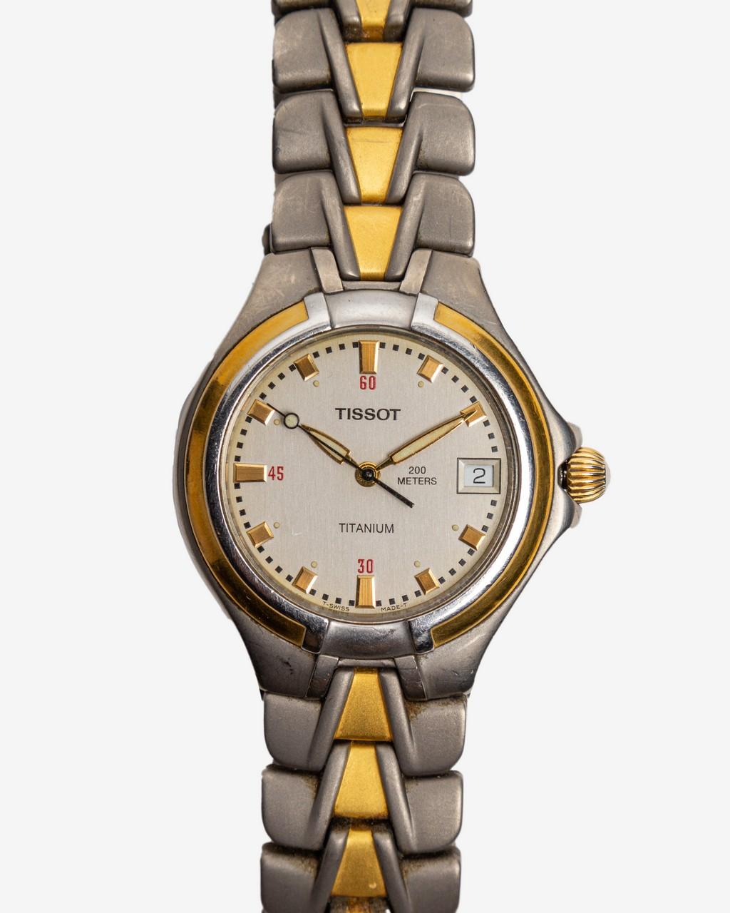 Ceas barbatesc Tissot Titanium Sport T660, 36mm, Curea si carcasa titan, 20ATM, Quart, Analog