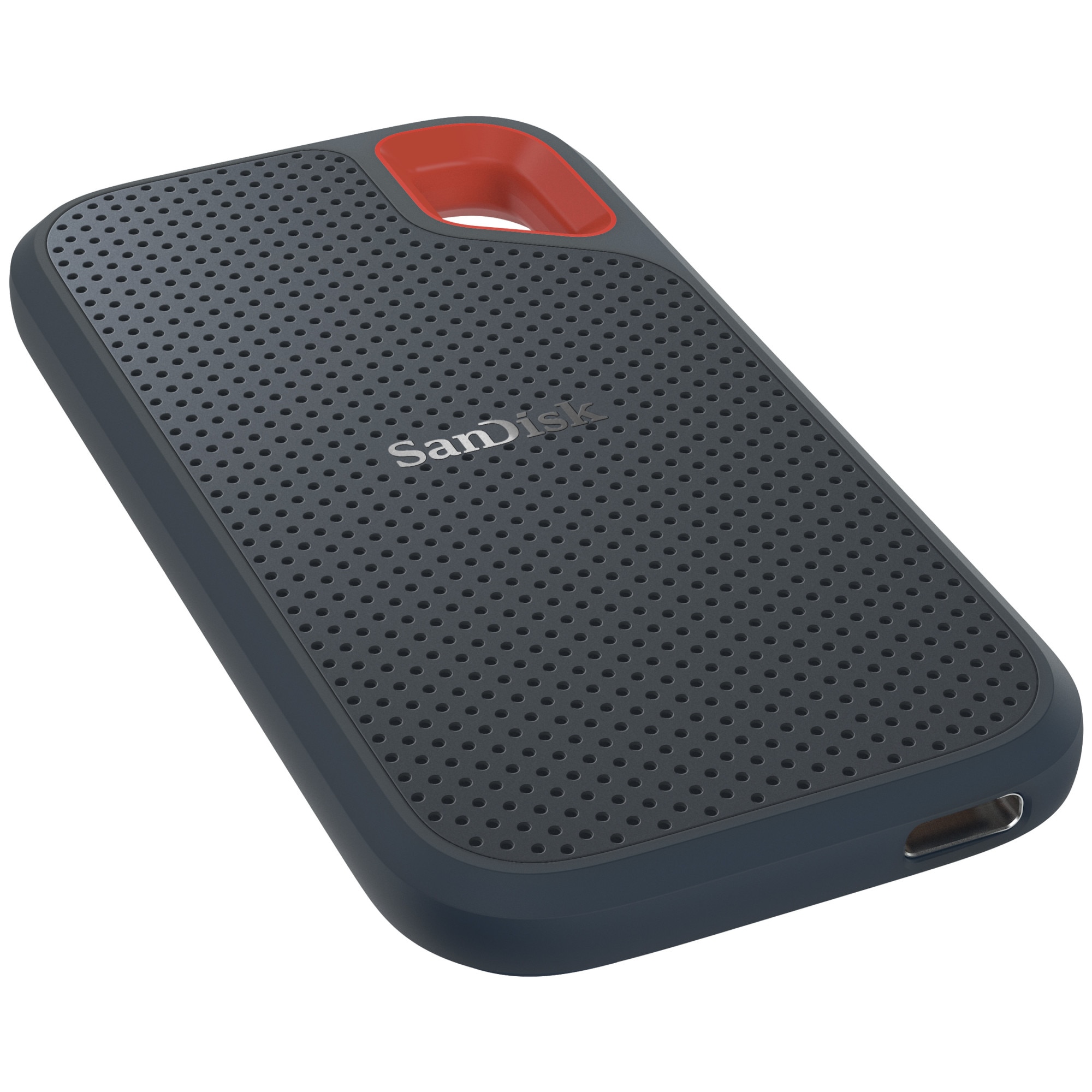 SSD Extern SanDisk Extreme Portable 1TB, USB 3.1, Tip C, Rezistent la apa si socuri, SDSSDE60 - imagine 2