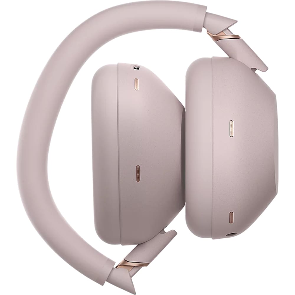 Casti Audio Over Ear SONY WH-1000XM5, Wireless, Bluetooth, Noise cancelling, Autonomie baterie 30 ore, Microfon, Alexa si Google Assistant, Greige - imagine 3