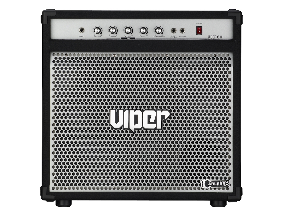 Amplificator bas Carlsbro Viper 60, 60W, 12 inch, 570x535x575mm, 36kg, Negru