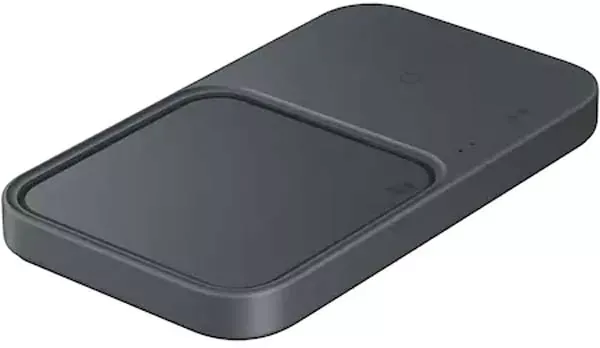 Incarcator Wireless Dual Samsung EP-P4300 Wireless Charger Duo 9W, USB-C, Negru