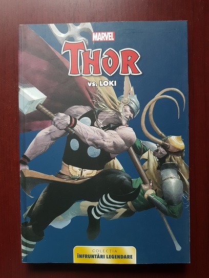 Banda desenata Thor vs. Loki (colectia Infruntari legendare)