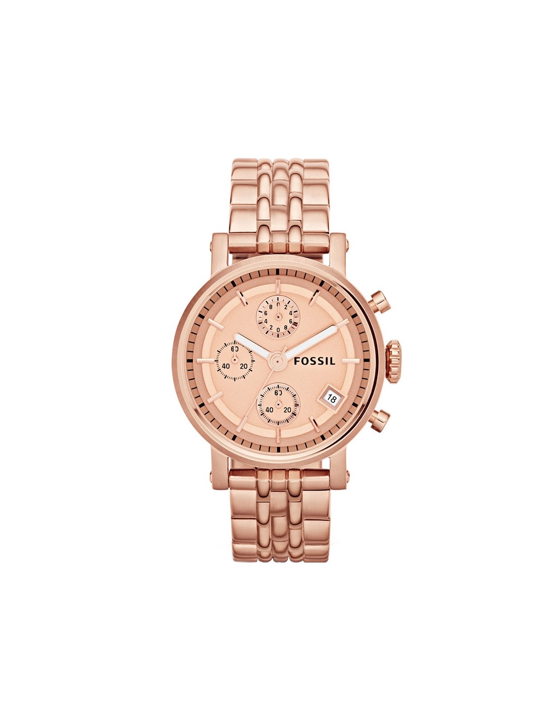 Ceas de dama Fosill ES3380, Quartz, 38mm, Roz