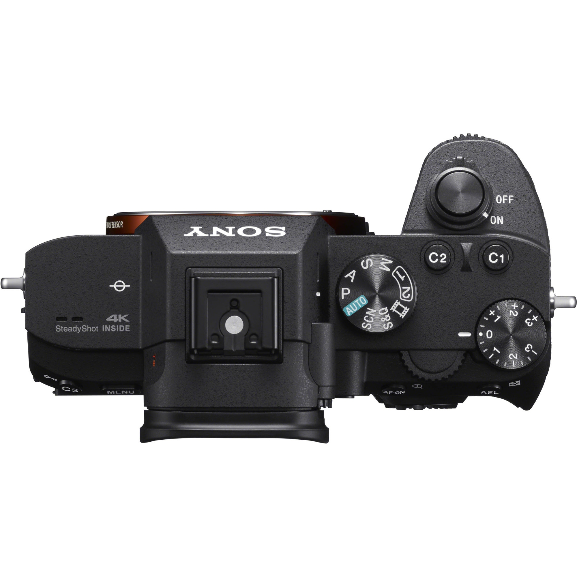 Aparat foto Mirrorless SONY A7 III, 4k HDR 24.2 Mp, 4D Focus, E-mount, Wi-Fi, SteadyShot 5 Axe, NFC, Negru - imagine 3