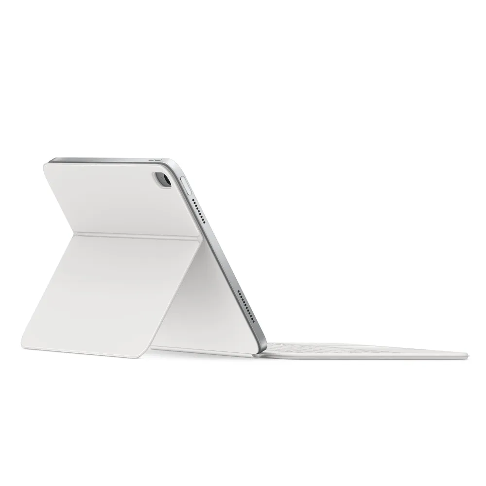Husa cu tastatura Apple Magic Keyboard Folio pentru iPad A16 (10th generation)A2695, QWERTY, Alb - imagine 3