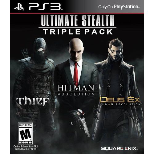 Ultimate Stealth - Triple Pack (Thief, Hitman Absolution, Deus Ex) - Joc PS3
