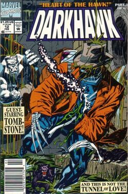 Benzi Desenate Marvel Comics - Heart Of The Hawk! - Darkhawk #12 FEB 1991