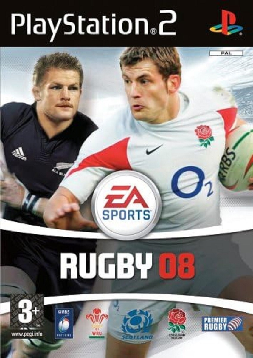 EA SPORTS Rugby 08 - Joc PS2 (coperta printata)