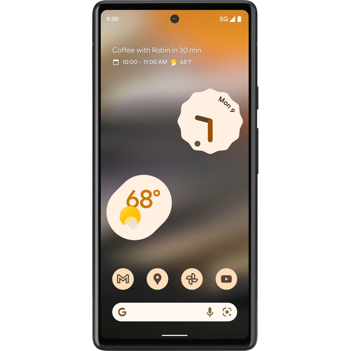 Google Pixel 6a, 128 Gb, Charcoal - imagine 3