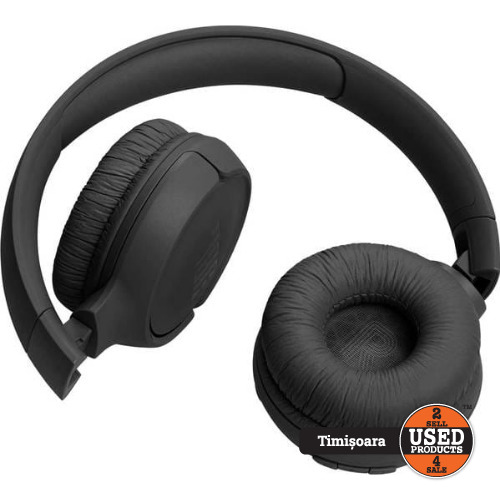 Casti JBL Tune 520BT, Bluetooth, On-ear, Microfon, negru - imagine 3