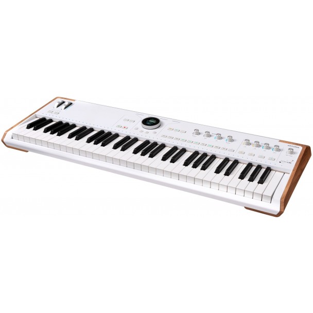 Sintetizator de Scena Arturia AstroLab 61, 61 Clape Semi-Ingreunate, Aftertouch, 10 Motoare Sunet, Wi-Fi, USB-C, Alb - imagine 2