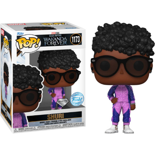 Figurina de vinil Funko POP! Black Panthera Wakanda Forever - Shuri 1173 - imagine 2