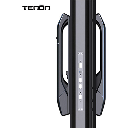 Incuietoare Inteligenta Pentru Usi de Exterior Tenon A7, Amprenta Digitala, Bluetooth, NFC,Wi fi, Card inteligent, Cheie mecanica,Aplicatie, Asistent Vocal, Negru - imagine 2