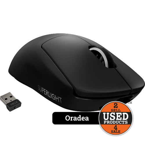 Mouse gaming wireless Logitech Pro X Superlight, 63g, 25k dpi - imagine 2