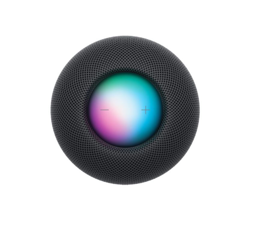 Boxa Inteligenta Apple  HomePod Mini A2374, Control Vocal, Siri,  Bluetooth, Sunet 360, Black - imagine 2