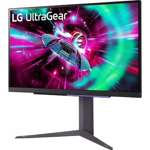 Monitor LED Gaming IPS LG UltraGear 32GR93U-B, 31.5 inch, 4K UHD, 144Hz, 1ms, nVidia G-SYNC, AMD FreeSync, HDMI, Display Port, USB, Negru - imagine 2
