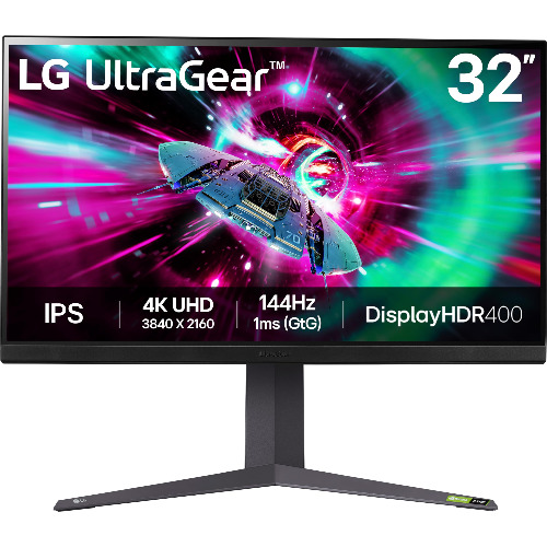 Monitor LED Gaming IPS LG UltraGear 32GR93U-B, 31.5 inch, 4K UHD, 144Hz, 1ms, nVidia G-SYNC, AMD FreeSync, HDMI, Display Port, USB, Negru - imagine 4