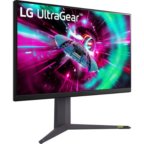 Monitor LED Gaming IPS LG UltraGear 32GR93U-B, 31.5 inch, 4K UHD, 144Hz, 1ms, nVidia G-SYNC, AMD FreeSync, HDMI, Display Port, USB, Negru - imagine 3