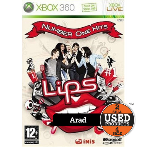 Number One Hits Lips - Joc Xbox 360