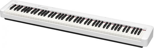 Pian Casio CDP-S110 BK, 88 Clape, Fara Pedala, Alb - imagine 2