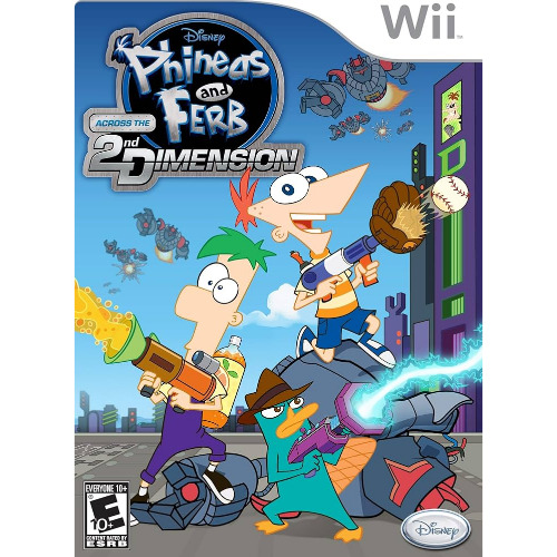 Phineas And Ferb Across The 2nd Dimension - Joc WII(PRODUS SIGILAT)