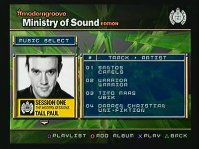 Moderngroove Ministry of Sound Edition - Joc PS2 - imagine 2